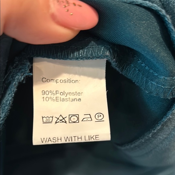 Peacock Blue Women's Jacket - Picture 3 of 8